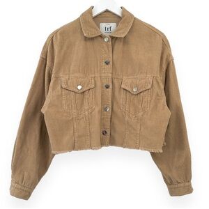 Zara Cropped Corduroy Jacket